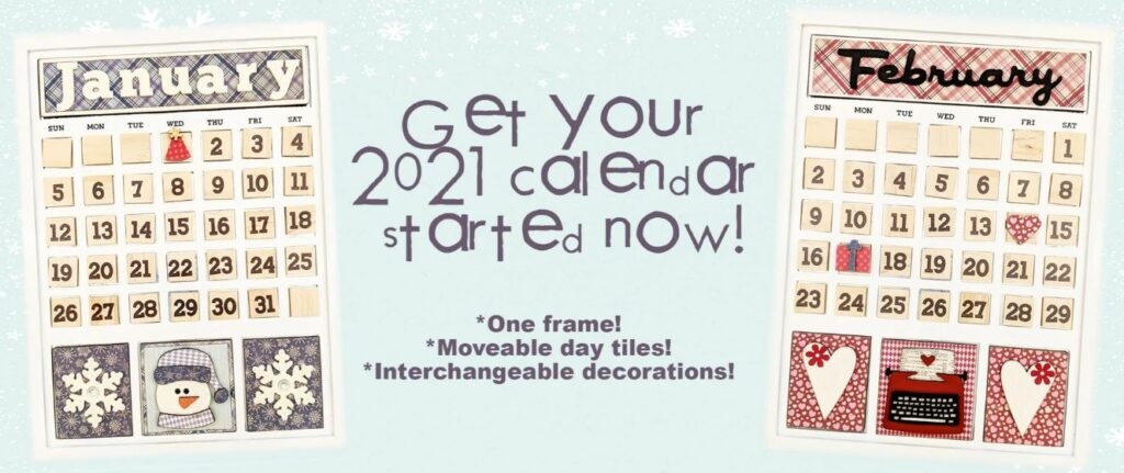 Foundations Decor Magnetic Calendar